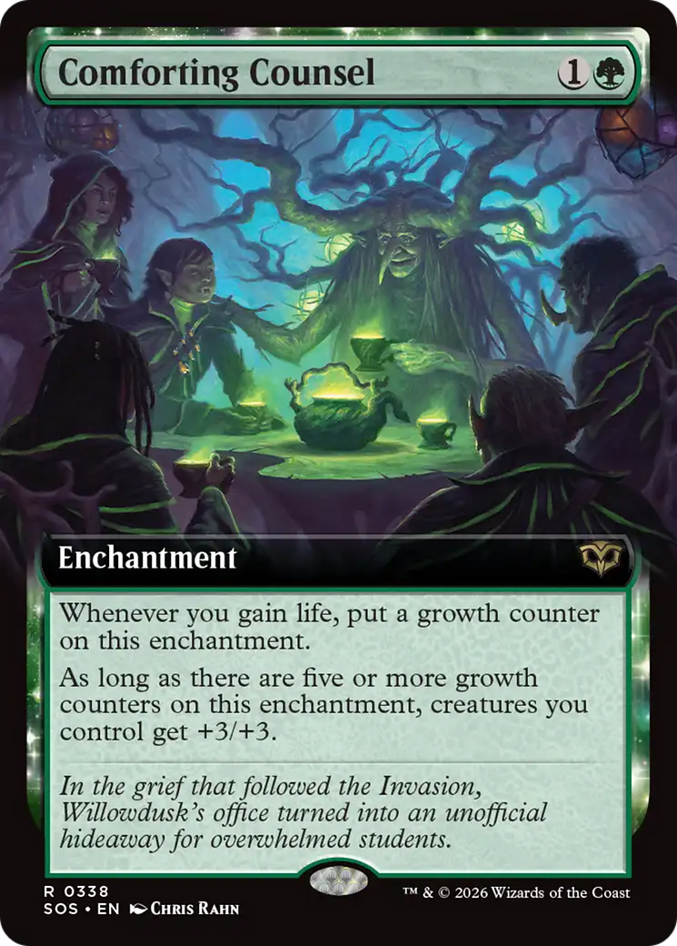 Comforting Counsel (Extended Art) [Secrets of Strixhaven] | Game Master's Emporium (The New GME)
