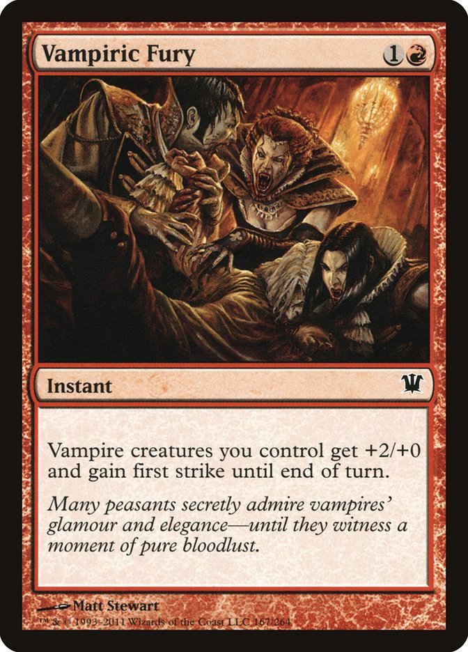 Vampiric Fury [Innistrad] | Game Master's Emporium (The New GME)