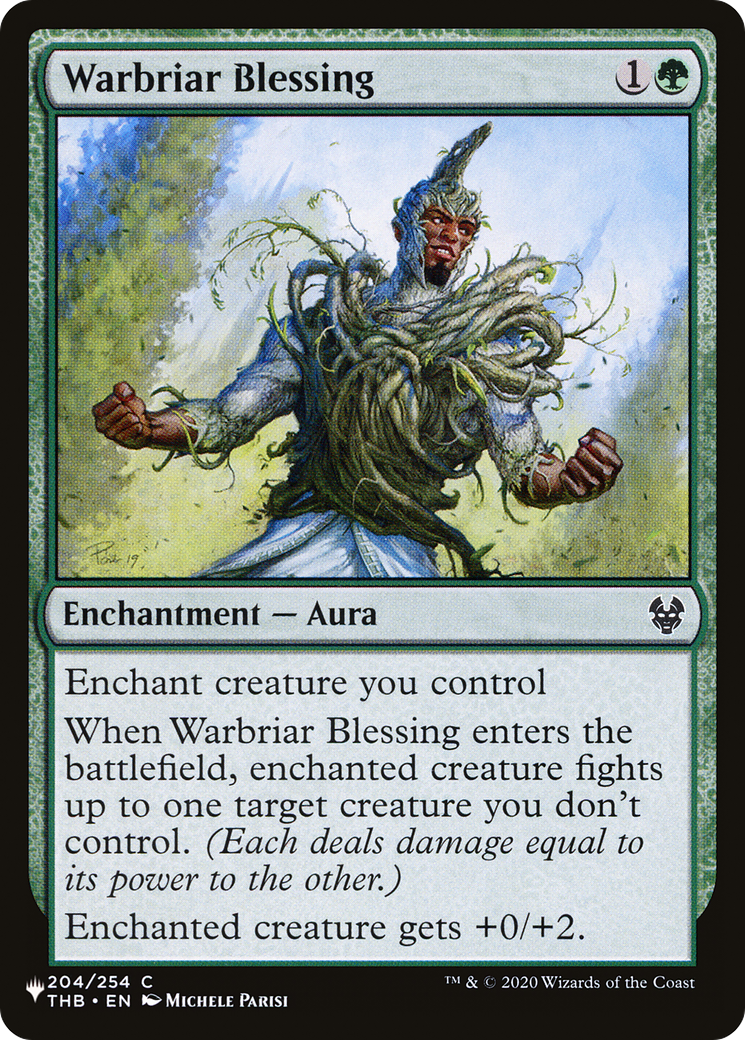 Warbriar Blessing [The List] | Game Master's Emporium (The New GME)