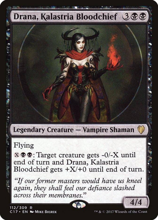 Drana, Kalastria Bloodchief [Commander 2017] | Game Master's Emporium (The New GME)