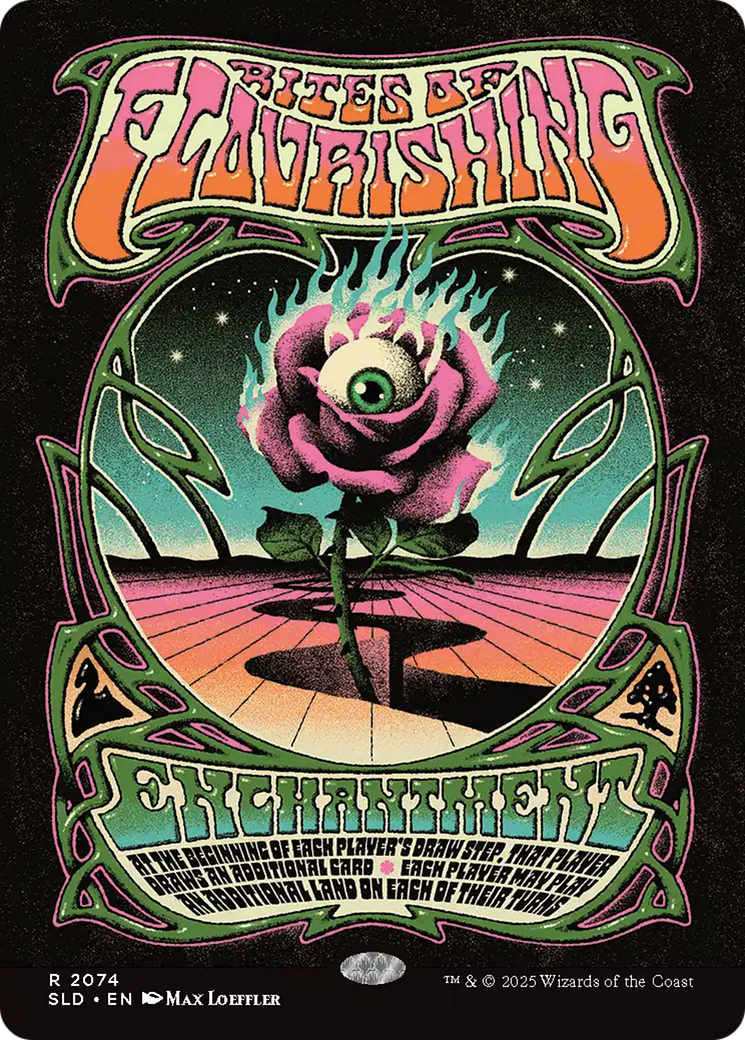 Rites of Flourishing (2074) (Rainbow Foil) [Secret Lair Drop Series] | Game Master's Emporium (The New GME)