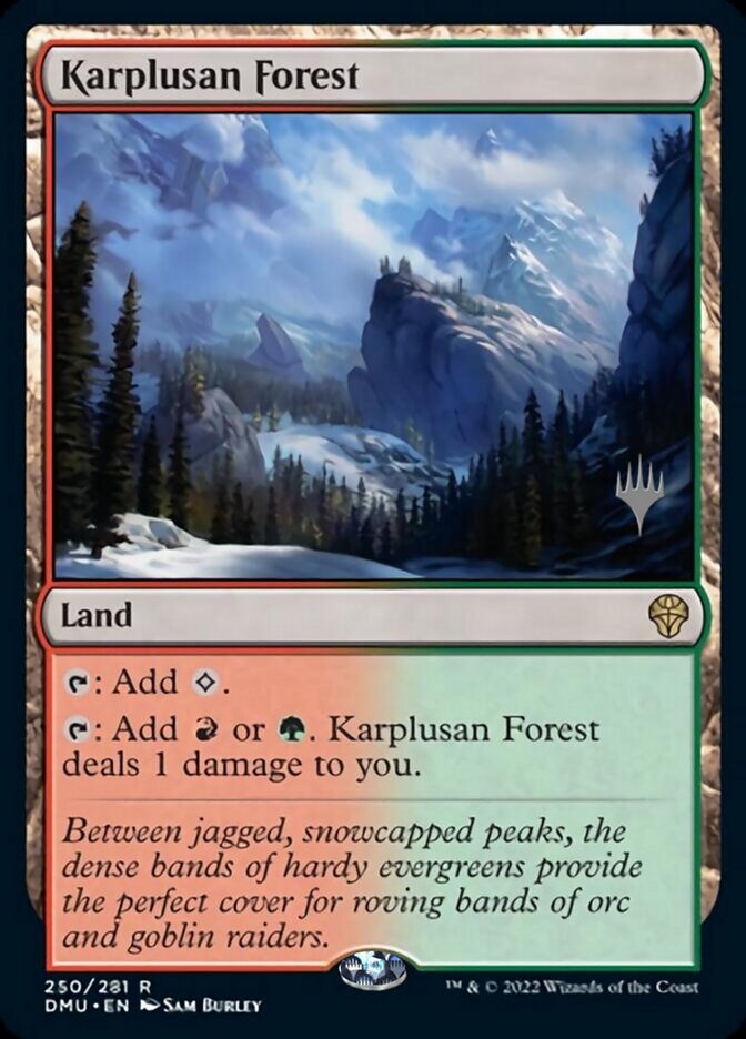 Karplusan Forest (Promo Pack) [Dominaria United Promos] | Game Master's Emporium (The New GME)