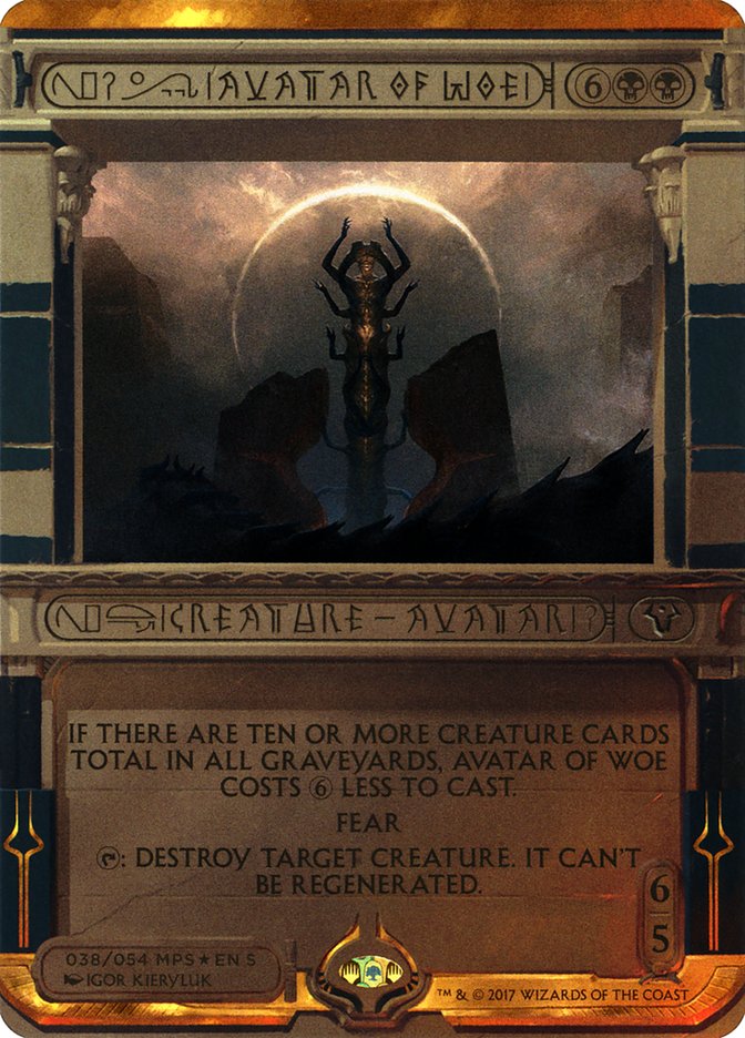Avatar of Woe (Invocation) [Amonkhet Invocations] | Game Master's Emporium (The New GME)