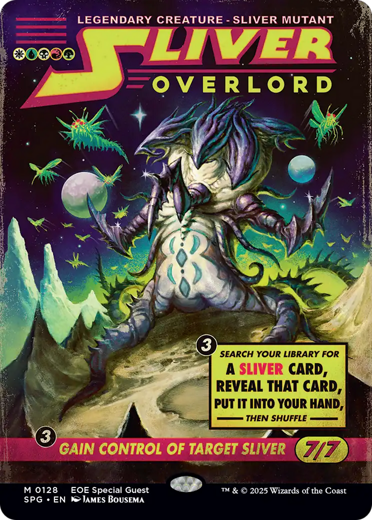 Sliver Overlord (Showcase) [Edge of Eternities Special Guests] | Game Master's Emporium (The New GME)