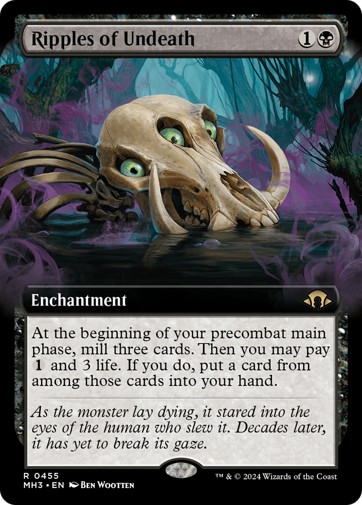 Ripples of Undeath (Extended Art) [Modern Horizons 3] | Game Master's Emporium (The New GME)