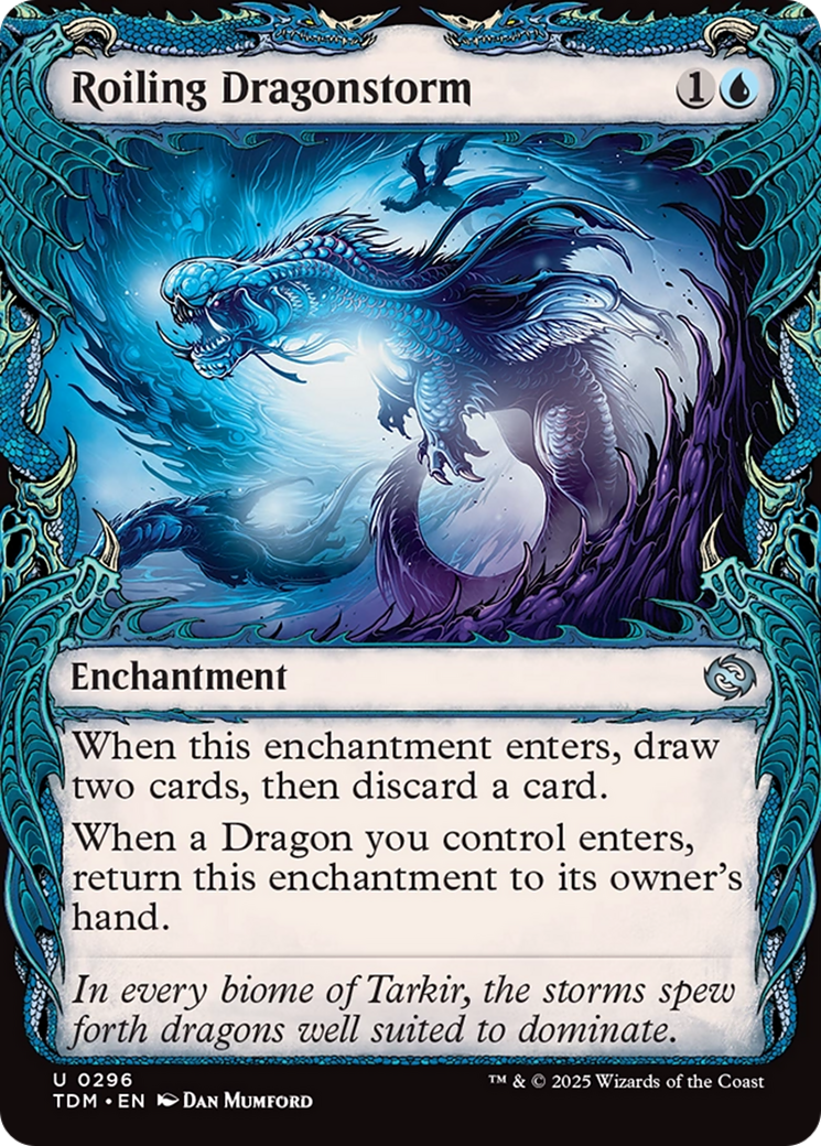Roiling Dragonstorm (Showcase) [Tarkir: Dragonstorm] | Game Master's Emporium (The New GME)