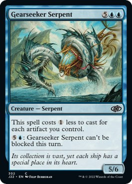Gearseeker Serpent [Jumpstart 2022] | Game Master's Emporium (The New GME)