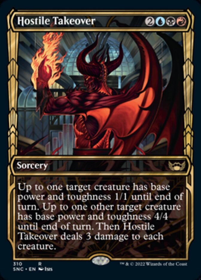 Hostile Takeover (Showcase Golden Age) [Streets of New Capenna] | Game Master's Emporium (The New GME)