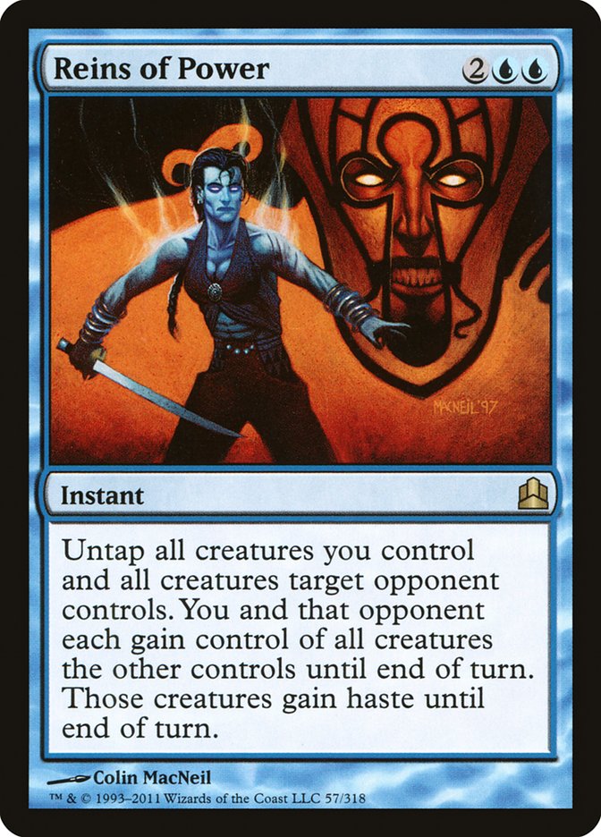 Reins of Power [Commander 2011] | Game Master's Emporium (The New GME)