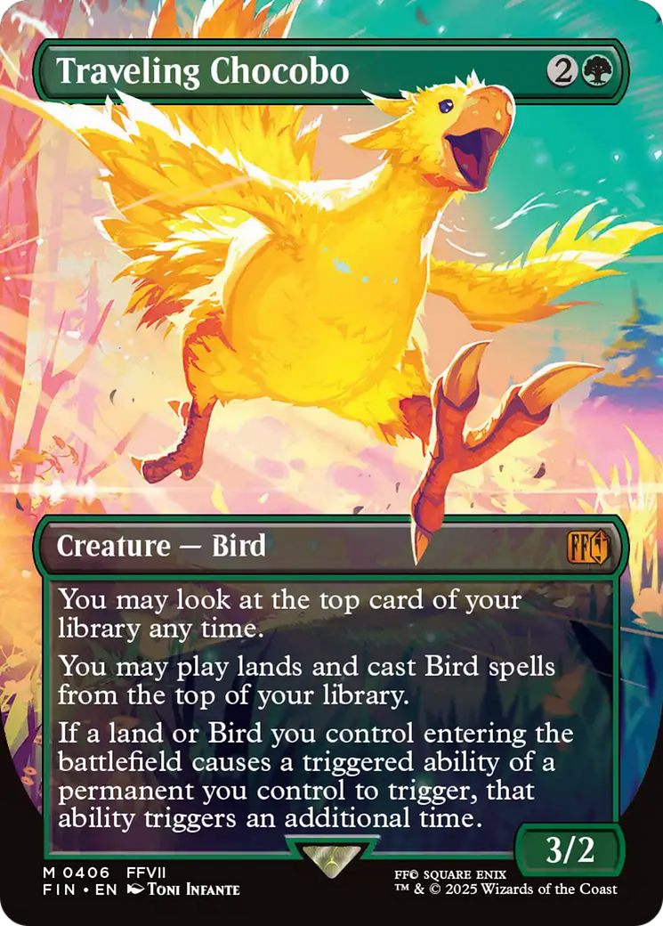 Traveling Chocobo (Borderless) [FINAL FANTASY] | Game Master's Emporium (The New GME)