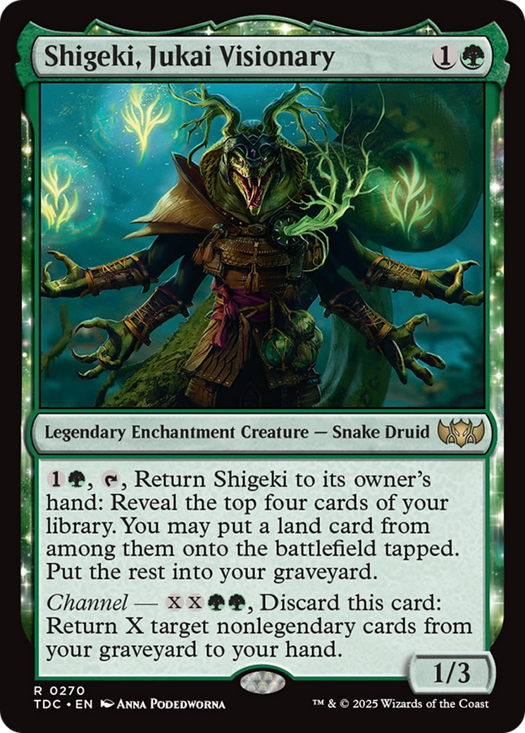 Shigeki, Jukai Visionary [Tarkir: Dragonstorm Commander] | Game Master's Emporium (The New GME)