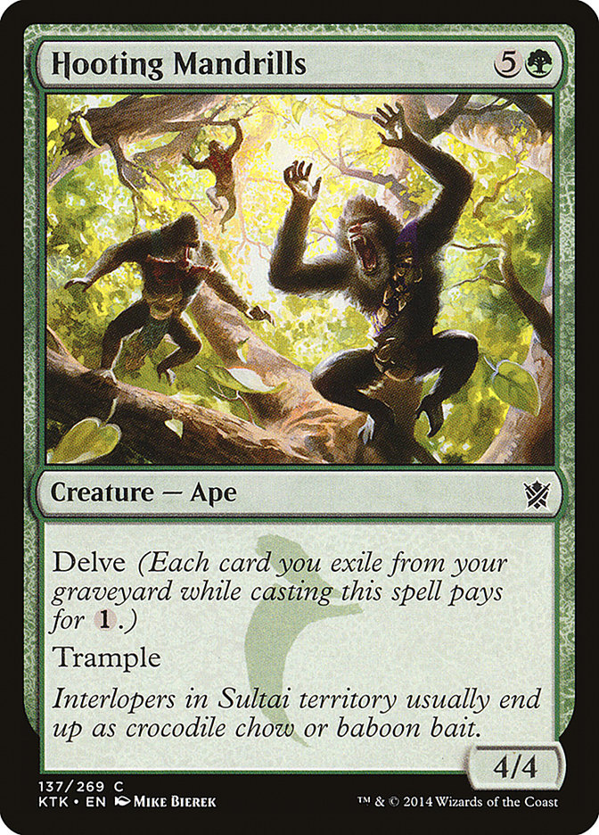 Hooting Mandrills [Khans of Tarkir] | Game Master's Emporium (The New GME)