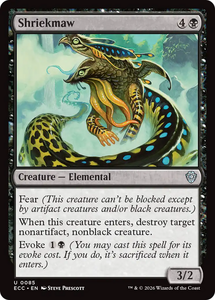 Shriekmaw [Lorwyn Eclipsed Commander] | Game Master's Emporium (The New GME)
