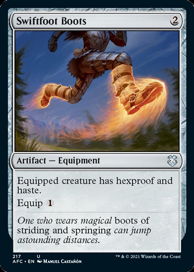 Swiftfoot Boots [Dungeons & Dragons: Adventures in the Forgotten Realms Commander] | Game Master's Emporium (The New GME)