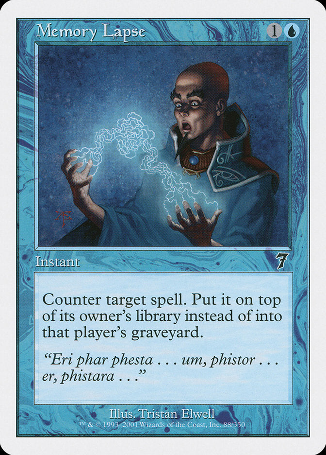 Memory Lapse [Seventh Edition] | Game Master's Emporium (The New GME)