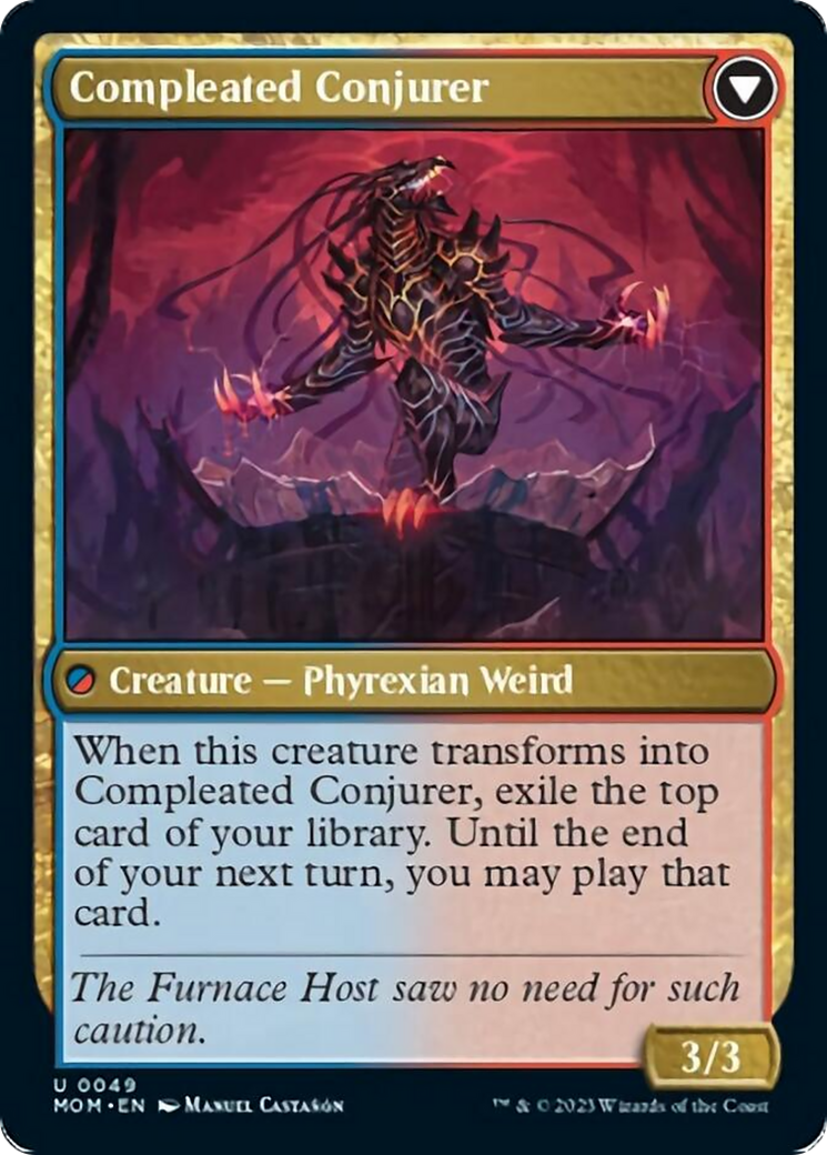 Captive Weird // Compleated Conjurer [March of the Machine] | Game Master's Emporium (The New GME)