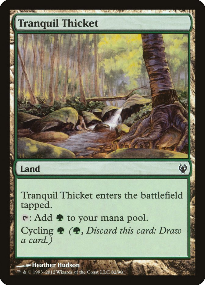 Tranquil Thicket [Duel Decks: Izzet vs. Golgari] | Game Master's Emporium (The New GME)
