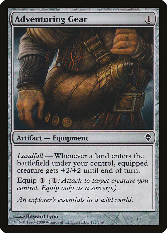 Adventuring Gear [Zendikar] | Game Master's Emporium (The New GME)