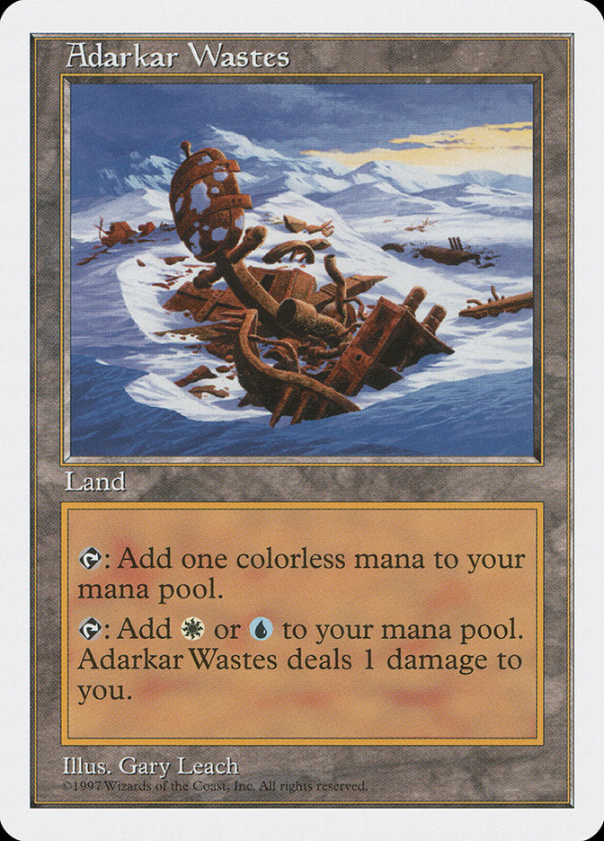 Adarkar Wastes [Fifth Edition] | Game Master's Emporium (The New GME)