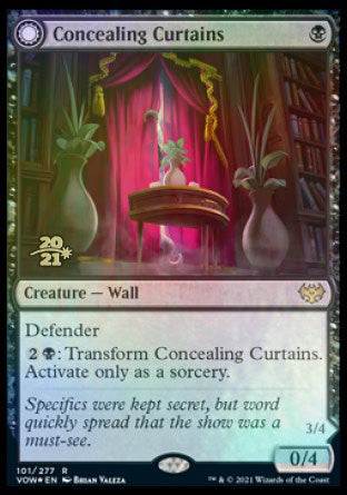 Concealing Curtains // Revealing Eye [Innistrad: Crimson Vow Prerelease Promos] | Game Master's Emporium (The New GME)