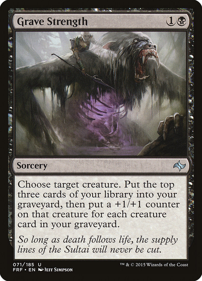 Grave Strength [Fate Reforged] | Game Master's Emporium (The New GME)