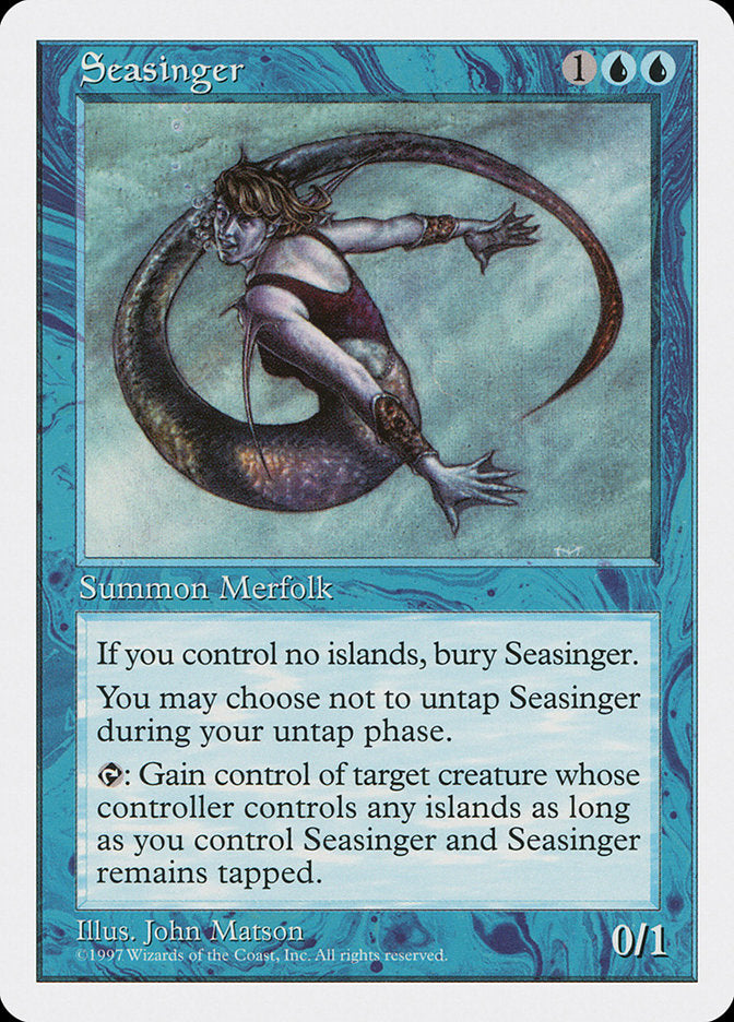 Seasinger [Fifth Edition] | Game Master's Emporium (The New GME)