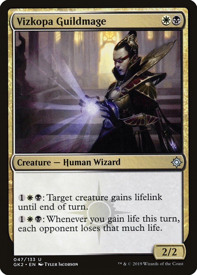 Vizkopa Guildmage [Ravnica Allegiance Guild Kit] | Game Master's Emporium (The New GME)