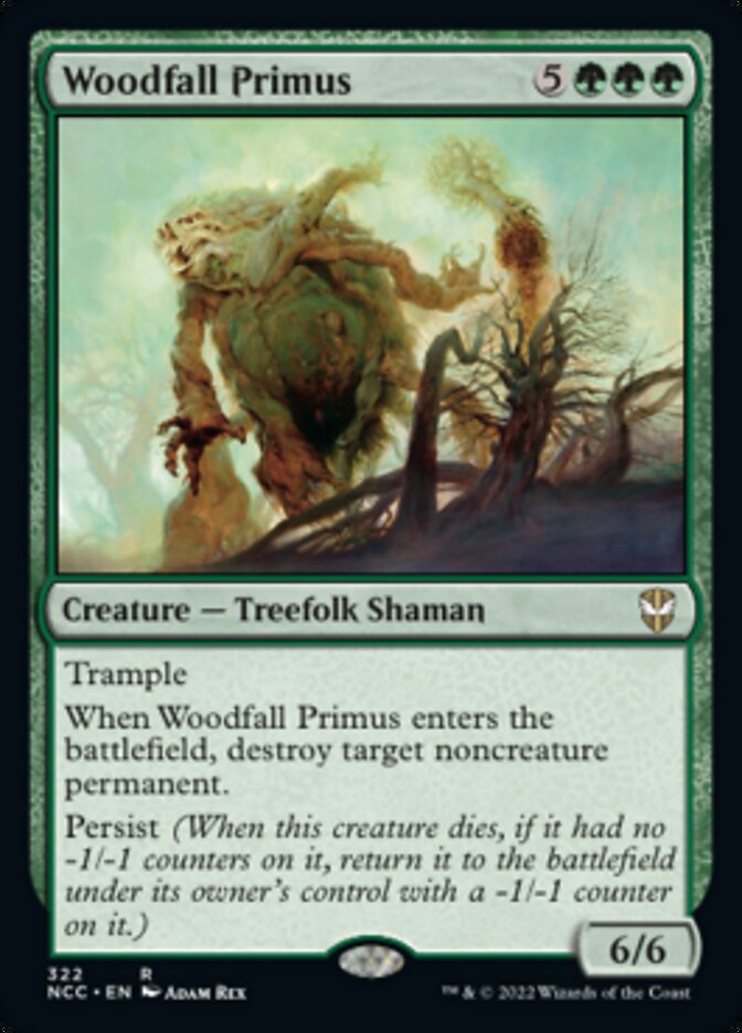Woodfall Primus [Streets of New Capenna Commander] | Game Master's Emporium (The New GME)