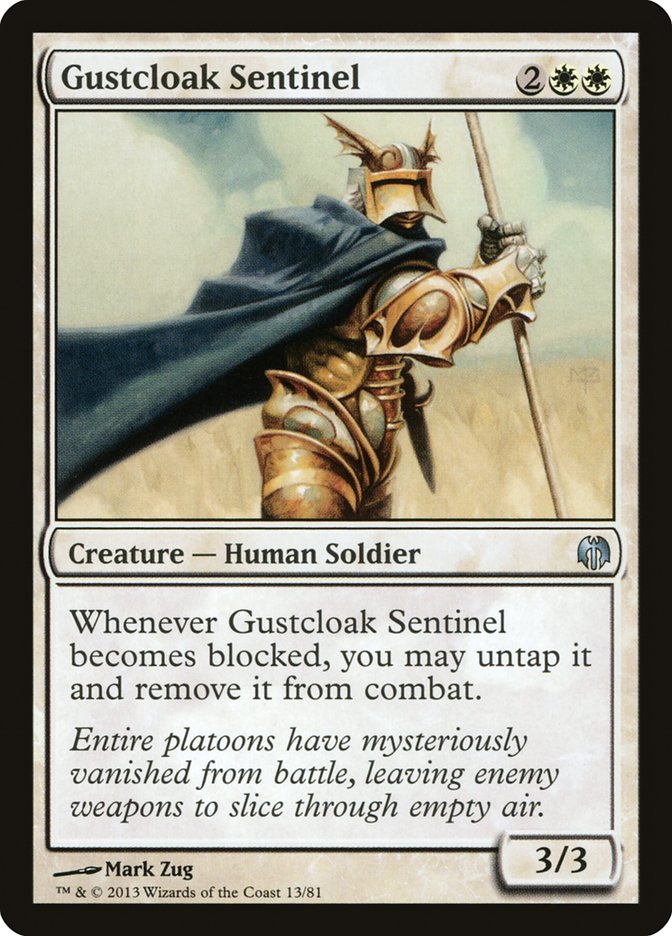 Gustcloak Sentinel [Duel Decks: Heroes vs. Monsters] | Game Master's Emporium (The New GME)