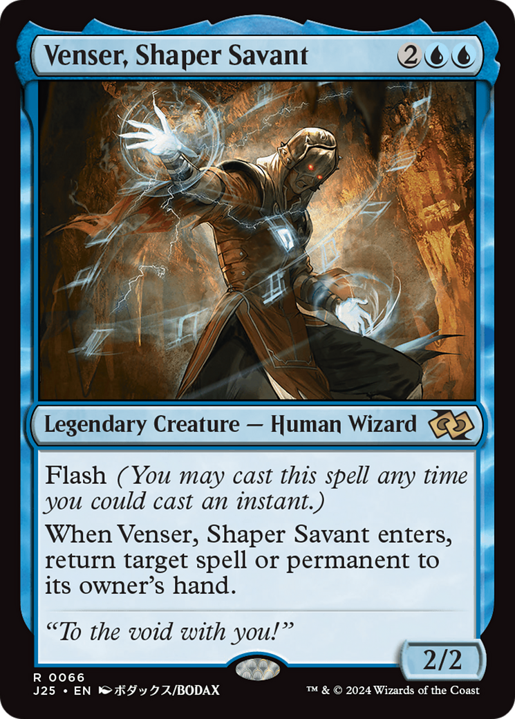Venser, Shaper Savant (Anime) [Foundations Jumpstart] | Game Master's Emporium (The New GME)