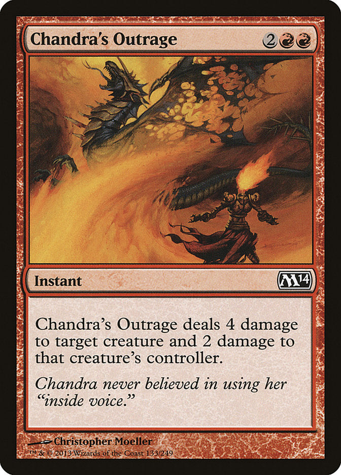 Chandra's Outrage [Magic 2014] | Game Master's Emporium (The New GME)