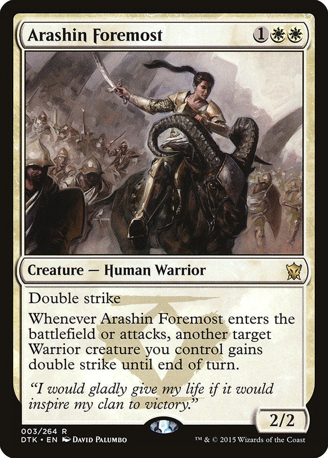 Arashin Foremost [Dragons of Tarkir] | Game Master's Emporium (The New GME)