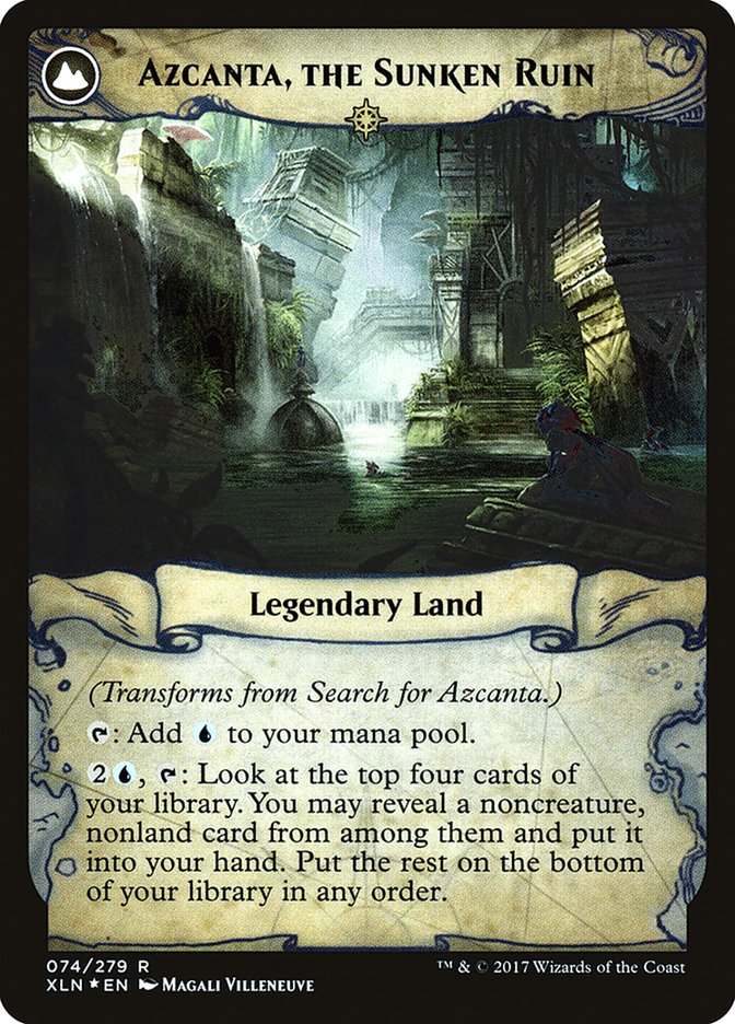 Search for Azcanta // Azcanta, the Sunken Ruin [Ixalan Prerelease Promos] | Game Master's Emporium (The New GME)