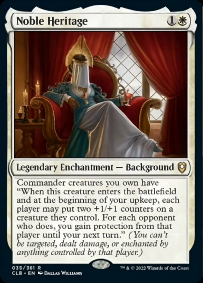 Noble Heritage [Commander Legends: Battle for Baldur's Gate] | Game Master's Emporium (The New GME)