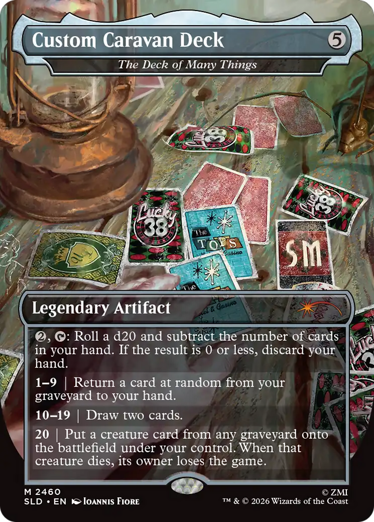 Custom Caravan Deck - The Deck of Many Things [Secret Lair Drop Series] | Game Master's Emporium (The New GME)