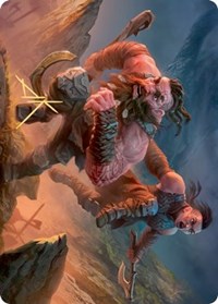 Dwarven Reinforcements Art Card (Gold-Stamped Signature) [Kaldheim Art Series] | Game Master's Emporium (The New GME)