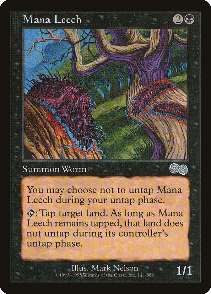 Mana Leech [Urza's Saga] | Game Master's Emporium (The New GME)