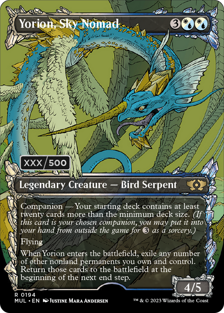 Yorion, Sky Nomad (Serialized) [Multiverse Legends] | Game Master's Emporium (The New GME)