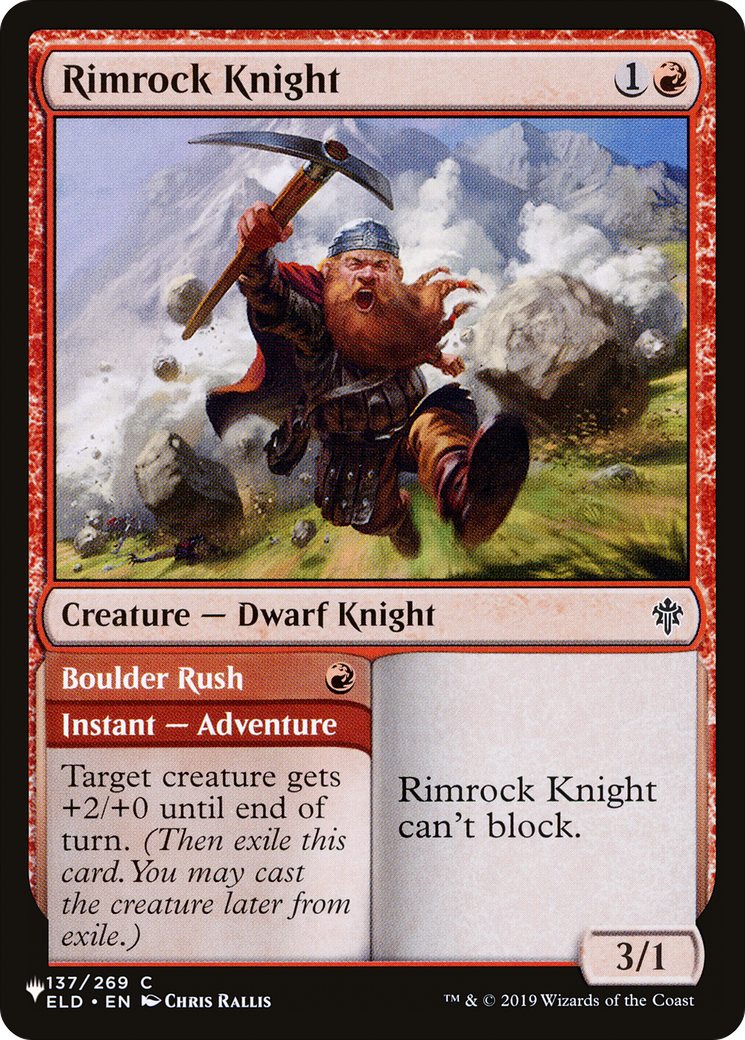 Rimrock Knight [The List] | Game Master's Emporium (The New GME)