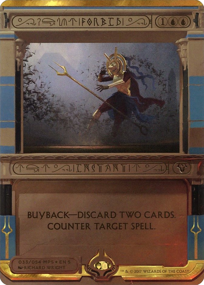 Forbid (Invocation) [Amonkhet Invocations] | Game Master's Emporium (The New GME)