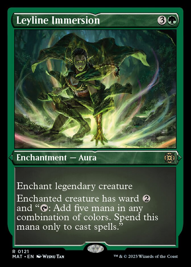 Leyline Immersion (Foil Etched) [March of the Machine: The Aftermath] | Game Master's Emporium (The New GME)