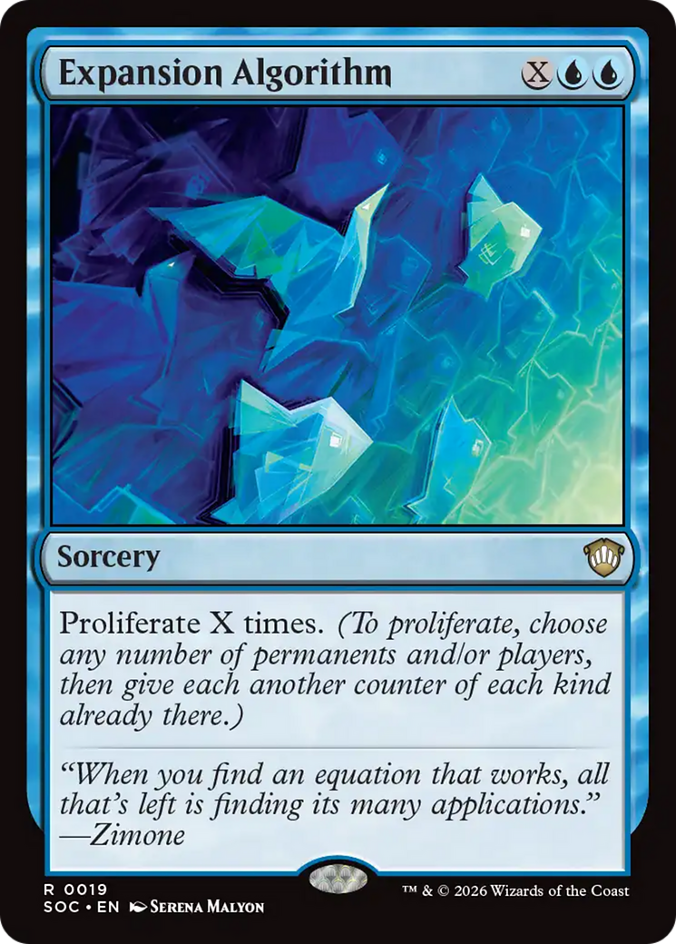 Expansion Algorithm [Secrets of Strixhaven Commander] | Game Master's Emporium (The New GME)