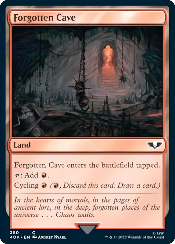 Forgotten Cave [Warhammer 40,000] | Game Master's Emporium (The New GME)
