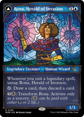 Rona, Herald of Invasion // Rona, Tolarian Obliterator (Showcase Planar Booster Fun) [March of the Machine] | Game Master's Emporium (The New GME)