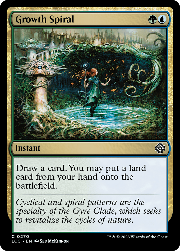 Growth Spiral [The Lost Caverns of Ixalan Commander] | Game Master's Emporium (The New GME)