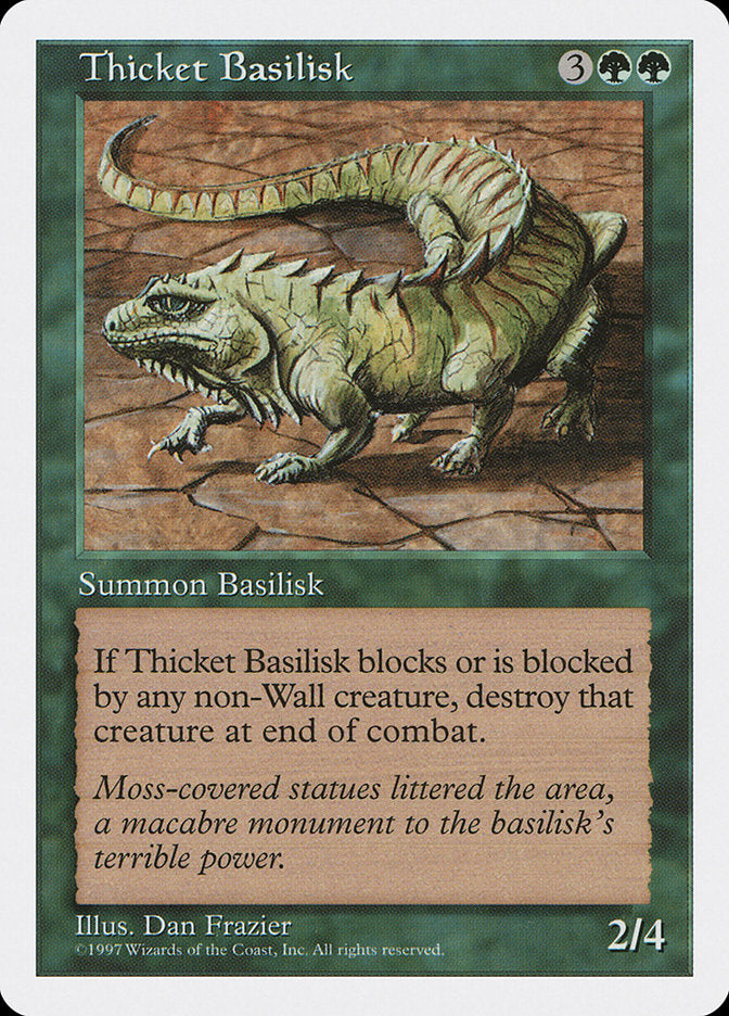 Thicket Basilisk [Fifth Edition] | Game Master's Emporium (The New GME)