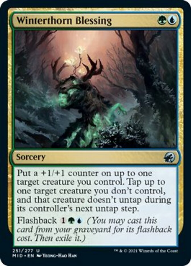 Winterthorn Blessing [Innistrad: Midnight Hunt] | Game Master's Emporium (The New GME)
