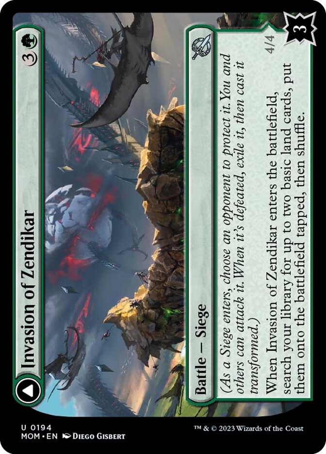 Invasion of Zendikar // Awakened Skyclave [March of the Machine] | Game Master's Emporium (The New GME)
