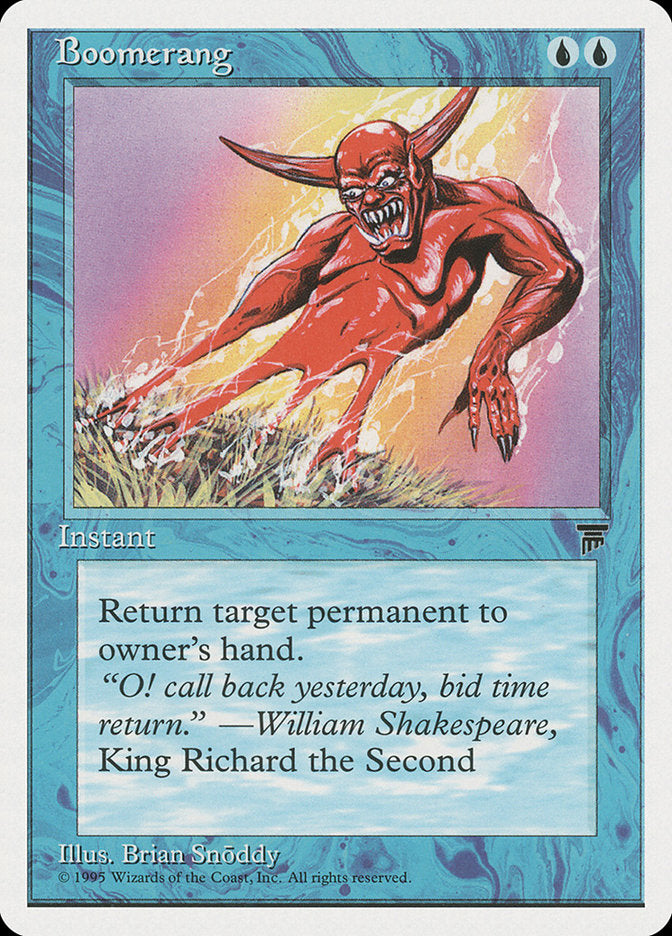 Boomerang [Chronicles] | Game Master's Emporium (The New GME)