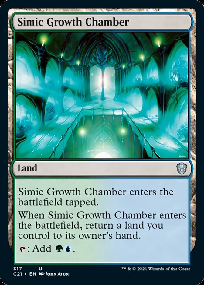 Simic Growth Chamber [Commander 2021] | Game Master's Emporium (The New GME)